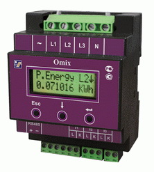Анализатор качества электроэнергии Omix D4-MA-3R