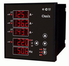 Мультиметр цифровой Omix P99-M-3-0.5-4K-RS-485, P99-M-3-0.5-4I420-RS-485