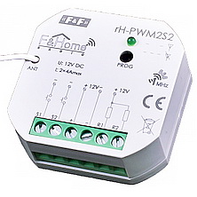 ШИМ-контроллер двухканальный низковольтный rH-PWM2S2 системы F&Home Radio