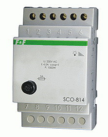 Регулятор освещения для галогенных и ламп накаливания SC0-814