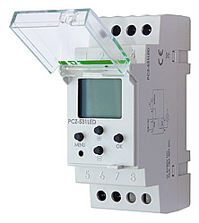 Программируемый регулятор яркости освещения с суточным или недельным циклом PCZ-531A10, PCZ-531LED